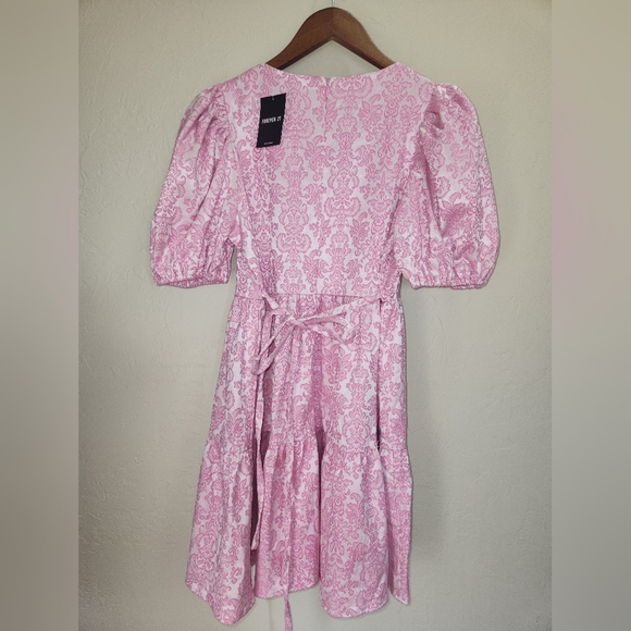 Pink Patterned Dress - Picture 5 of 5